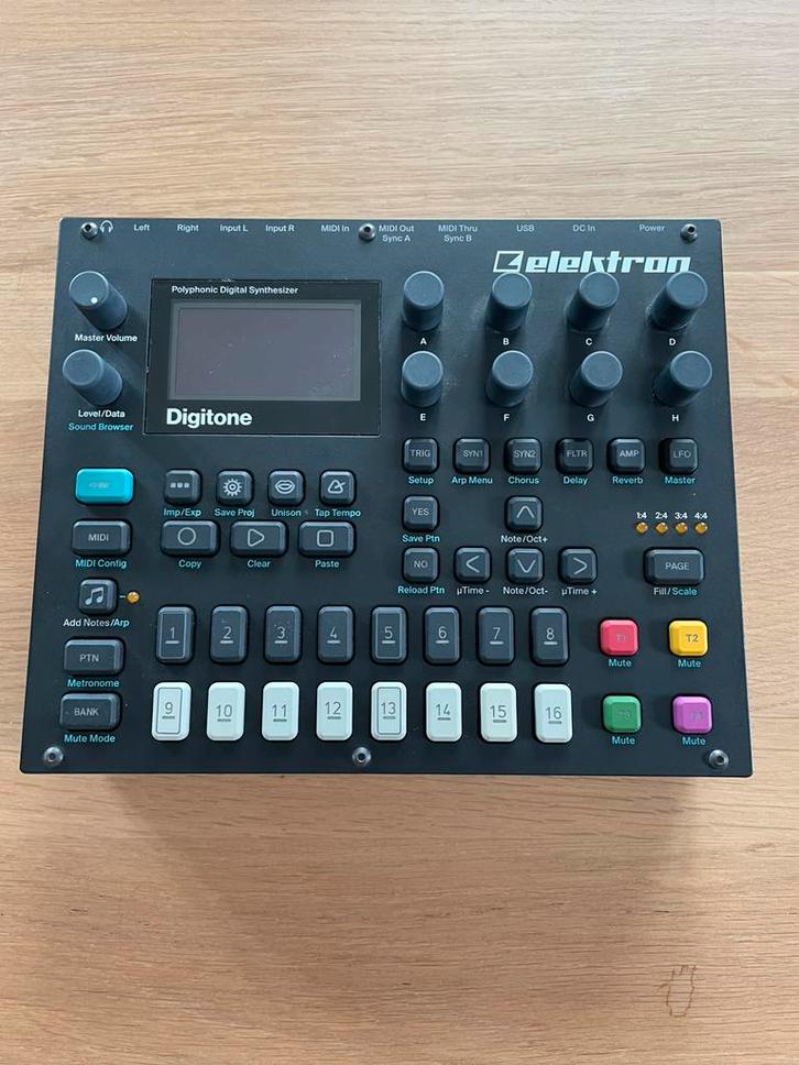 Elektron Digitone, Muziek en Instrumenten, Synthesizers, Zo goed als nieuw, Ophalen