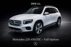 MERCEDES GLB220 4MATIC 7-ZITS, Auto's, Mercedes-Benz, Automaat, Adaptive Cruise Control, Wit, Leder