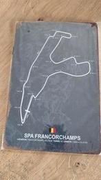 Metalen plaat van Circuit de Spa Francorchamps., Ophalen of Verzenden, Nieuw