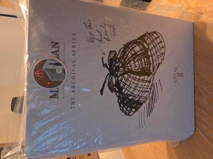 Prachtige Macallan folio 5 in originele verpakking., Verzamelen, Wijnen, Nieuw, Ophalen