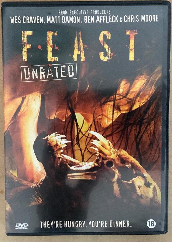 Feast (2005) Dvd, Cd's en Dvd's, Dvd's | Horror, Gebruikt, Monsters, Vanaf 16 jaar, Ophalen of Verzenden