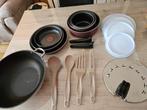 Tefal Ingenio 18-delige set + WOK 32CM, Huis en Inrichting, Ophalen, Zo goed als nieuw