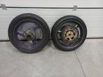 SET WIELEN VELGEN SUZUKI GSXR 600 750 SRAD GSXF, Motoren, Ophalen, Gebruikt