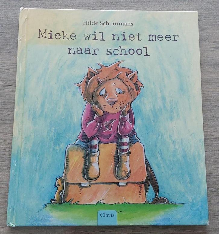 Speelgoed: boek Mieke wil niet naar school (NIEUWSTAAT), Boeken, Kinderboeken | Kleuters, Nieuw, Jongen of Meisje, Ophalen of Verzenden