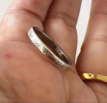 Tiffany en co keren terug Tiffany ring zilver 925 maat 8 beschikbaar voor biedingen