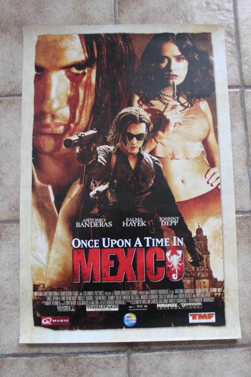 filmaffiche Once Upon A Time In Mexico 2003 filmposter, Verzamelen, Posters, Zo goed als nieuw, Film en Tv, A1 t/m A3, Rechthoekig Staand