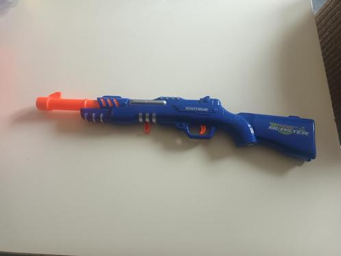 Shotgun Foam Blaster Pistool 63 Cm Blauw, Kinderen en Baby's, Speelgoed | Buiten | Actiespeelgoed, Gebruikt, Ophalen of Verzenden