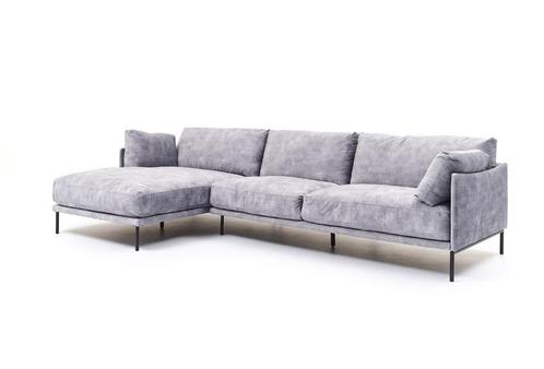 Hoeksofa meubelstof of in leder, vanaf 799 euro, Huis en Inrichting, Zetels | Zetels, Nieuw, Hoekbank, Vierpersoons of meer, 250 tot 300 cm