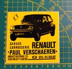 Sticker Renault 5 Garage Carrosserie Heist op den berg, Enlèvement ou Envoi