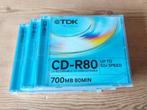 3 TDK CD-R80 - 700MB Neufs (sous blister), Informatique & Logiciels, Cd, Enlèvement ou Envoi, Neuf