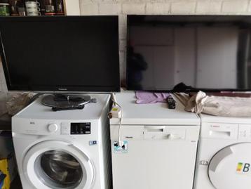 Droogkast, wasmachine, vaatwasser en TV (2X)