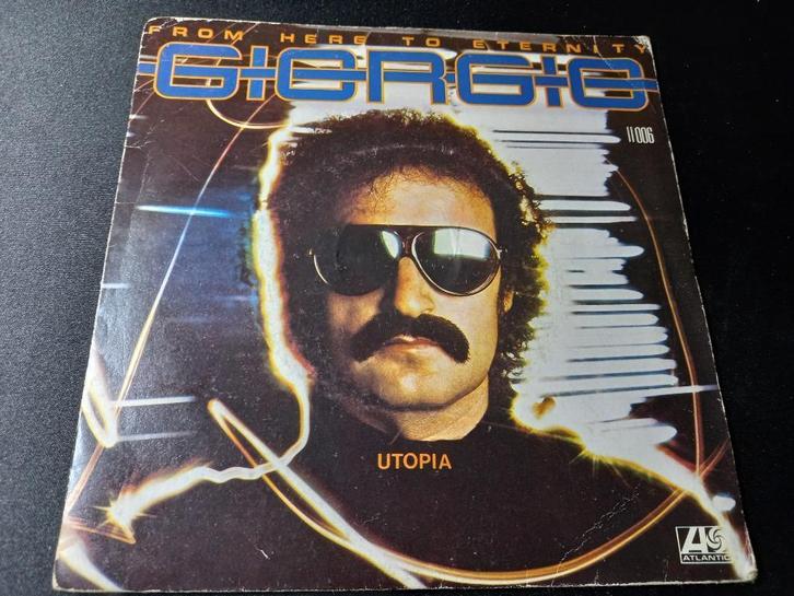Giorgio – From Here To Eternity / Utopia '7 comme neuf, CD & DVD, Vinyles Singles, Comme neuf, Single, Autres genres, 7 pouces