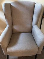 Fauteuil met poef te koop, Huis en Inrichting, Ophalen, Zo goed als nieuw, Stof