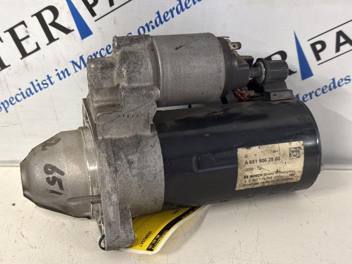 Startmotor van een Mercedes Sprinter, Auto-onderdelen, Motor en Toebehoren, Mercedes-Benz, Gebruikt, 3 maanden garantie, Ophalen of Verzenden