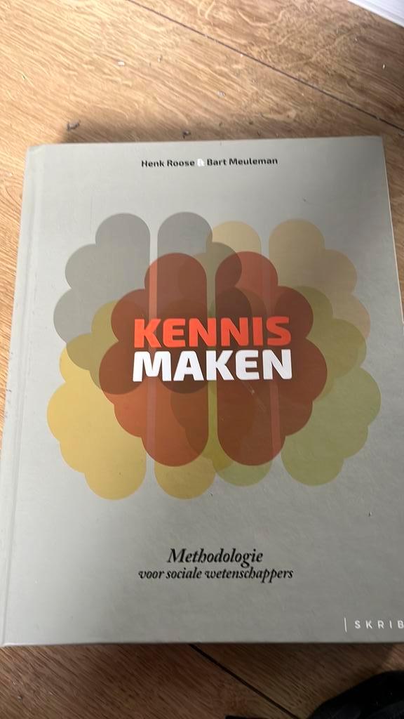 Cursus methodologie Ugent, Boeken, Politiek en Maatschappij, Ophalen of Verzenden