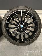 19” originele BMW 5 serie G30 G31 velgen + winterbanden 633, Auto-onderdelen, 19 inch, Banden en Velgen, Personenwagen, Gebruikt