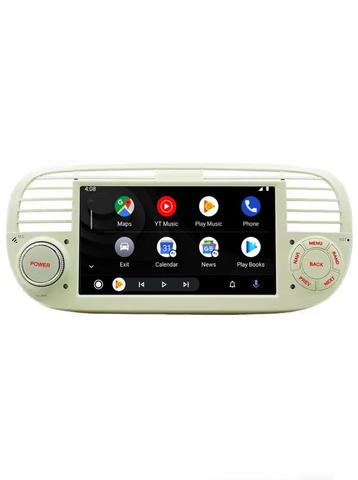 Apple Carplay met Android auto met garantie Fiat 500 beschikbaar voor biedingen
