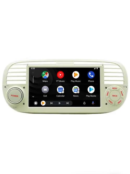 Apple Carplay met Android auto met garantie Fiat 500, Auto diversen, Autoradio's, Nieuw, Ophalen of Verzenden