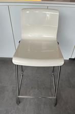 Barkruk/hoge tafelstoelen, Huis en Inrichting, Ophalen, Kunststof, Gebruikt, Wit