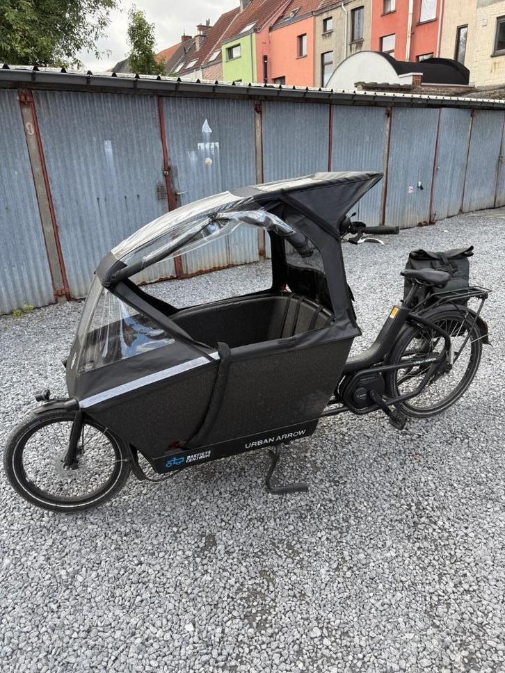 Urban Arrow Family active plus line 2020, Fietsen en Brommers, Fietsen | Bakfietsen, Gebruikt, Overige merken, Elektrisch, Ophalen