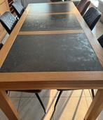 Mooie Eettafel met Graniet, Huis en Inrichting, Ophalen, Zo goed als nieuw