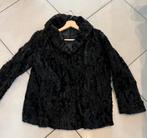 Zwarte nepbont maat +_40, Kleding | Dames, Zwart, Geen merk, Gedragen, Ophalen