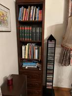 Boekenrek in hout, Ophalen, Gebruikt, Hout