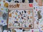 Puzzle 950 pièces Cats Poster, 500 à 1500 pièces, Puzzle, Enlèvement, Utilisé