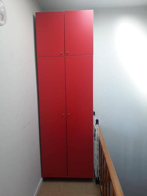 Grote kleerkast ikea (dubbeldeurs), Huis en Inrichting, Kasten | Kleerkasten, Gebruikt, 200 cm of meer, Met deur(en), Met plank(en)