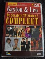 GASTON en LEO - 4 DVD BOX - complete klassiekers, Ophalen of Verzenden