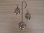 set paar oorhangers en halsketting, Ophalen of Verzenden, Zo goed als nieuw