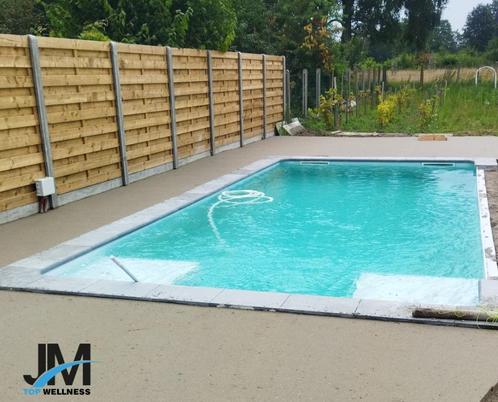 Zwembad HDPE 10 x 3,5 Compleet met oa Rolluiksysteem, Jardin & Terrasse, Accessoires de piscine, Neuf, Filtre, Enlèvement ou Envoi