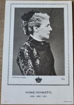 Oude fotoprent: Marie-Henriëtte van Oostenrijk, Enlèvement ou Envoi, Utilisé, Autres sujets/thèmes, Gravure