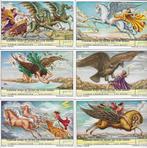 Liebig Chromos - Vliegende goden en helden der oude Grieken, Collections, Photos & Gravures, Enlèvement ou Envoi, Gravure, Neuf