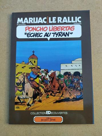 Poncho Libertas - Echec au tyran / EO 1979, Enlèvement ou Envoi, Une BD, Utilisé, Marijac - Le Rallic