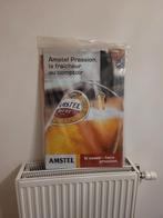 Plaque en métal Amstel bier, Collections, Marques de bière, Amstel, Enlèvement ou Envoi
