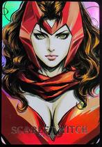 Scarlet Witch Marvel Foil Holo Card #2, Verzenden, Nieuw