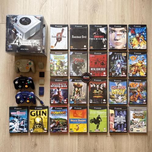 Console Nintendo Gamecube Resident Evil 4 + Spellen, Games en Spelcomputers, Games | Nintendo GameCube, Zo goed als nieuw, Ophalen