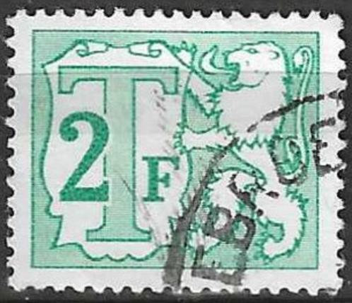 Belgie 1966/1970 - Yvert/OBP 67TX - Takszegel 2 F. (ST), Postzegels en Munten, Postzegels | Europa | België, Gestempeld, Gestempeld