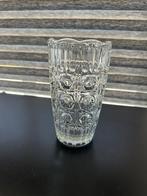 Vase en cristal ancien 23 cm de haut Ø 13 cm, Ophalen, Zo goed als nieuw