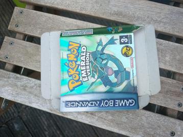 Verpakking Pokemon Emerald, enkel de doos beschikbaar voor biedingen
