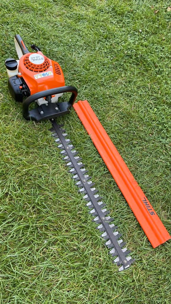Stihl heggenschaar 60 cm, Tuin en Terras, Heggenscharen, Zo goed als nieuw, Benzine, Ophalen