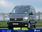 Volkswagen CRAFTER 35 2.0 L3H3 LED Carplay, Auto's, Bestelwagens en Lichte vracht, Automaat, Cruise Control, Zwart, Bedrijf