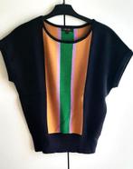 Te koop:Nieuw!Mooie zwart gebreide blouse van"King Louie",M., Neuf, Manches courtes, Taille 38/40 (M), Enlèvement ou Envoi