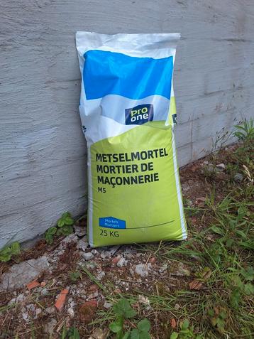Metselmortel 25kg, Enlèvement, Neuf