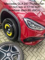 Reservewiel Thuiskomer Mercedes C E GLA Audi A4 BMW 2 X1 19", Ophalen of Verzenden, Gebruikt, Personenwagen, Banden en Velgen