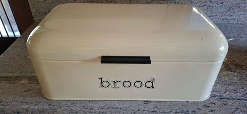 Vintage metalen broodtrommel - brooddoos, Antiek en Kunst, Curiosa en Brocante, Ophalen of Verzenden