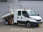 Iveco Daily 70C18 3.0L Kipper Dubbel Cabine Dubbellucht 3,5t, Auto's, Bestelwagens en Lichte vracht, Stof, Gebruikt, Euro 6, 4 cilinders