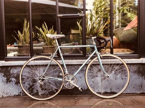 Retro Koersfiets, Fietsen en Brommers, Fietsen | Racefietsen, Nieuw, Overige merken, 10 tot 15 versnellingen, 28 inch, Staal, 57 tot 61 cm
