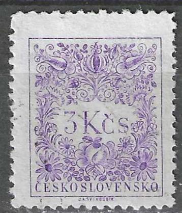 Tsjechoslowakije 1954 - Yvert 90TX - Taxzegel Type b. (ST) beschikbaar voor biedingen